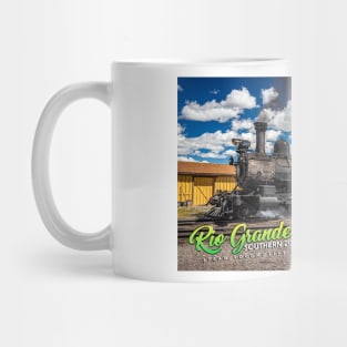 Rio Grande Southern 20 Steam Locomotive at Antonito Colorado Mug